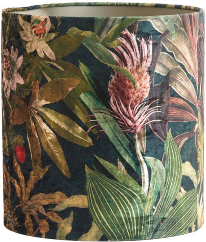 Lampenschirm - Passion - grün - textil - ø 30cm - Light&living