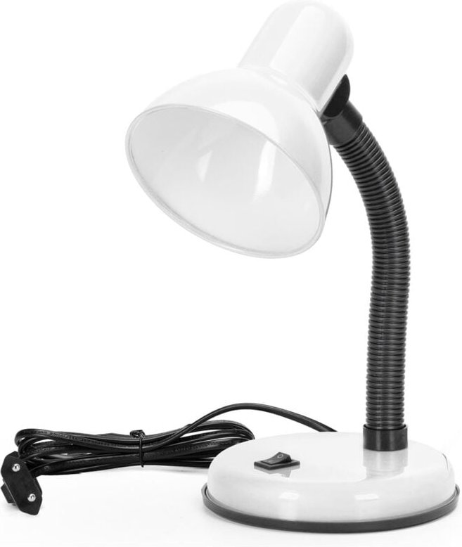 Vintage Schreibtischlampe, Retro Tischlampe mit Stecker, ohne Leuchtmittel, kompatibel mit E27 LED Leuchtmitteln, verste...