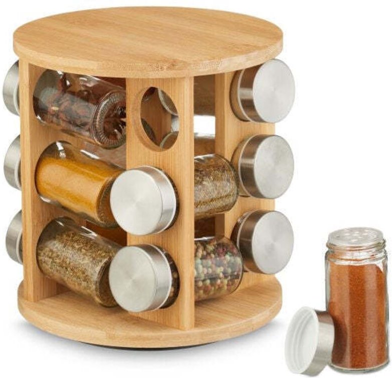 Gewurzkarussell mit 12 glasern