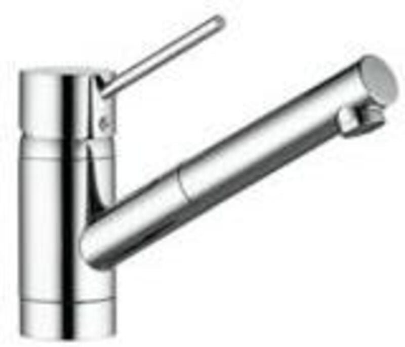 Kludi - Scope - Spültisch Einhebelmischer mit ausziehbarem Auslauf, chrom 339310575
