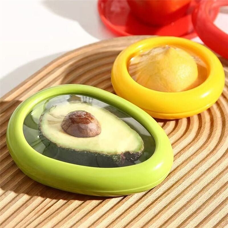 Tlily - Aufbewahrungsbehälter-Set für Obst und Gemüse, für Avocado, Zwiebeln, Zitrone, Tomaten, zum Sparen und Aufbewahr...