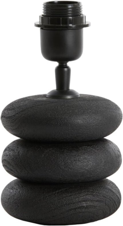 Tischlampe - Budongo - schwarz - holz - einzelne - Light&living