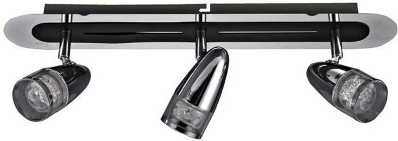 Italux - Albane - Moderne LED-Strahler Chrom, Warmweiß 3000K 960lm