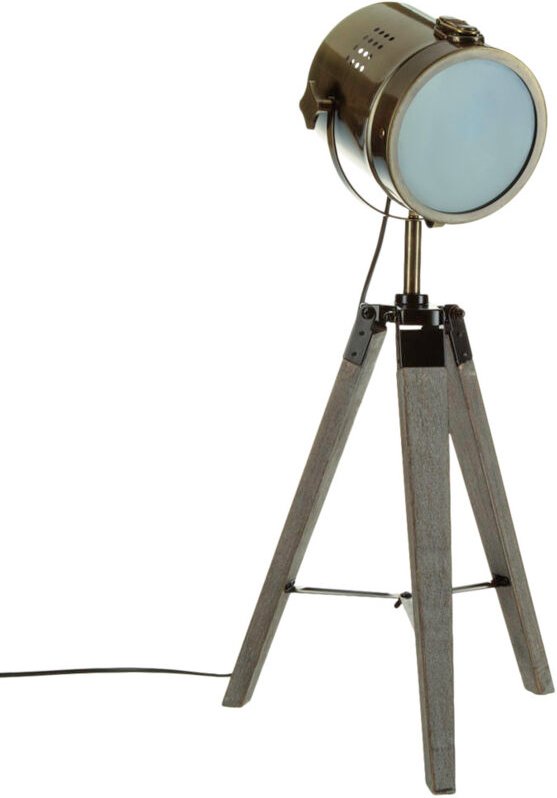 Lampenreflektor aus Metall, braun, Designer-Lampe, stilvolle Metalllampe