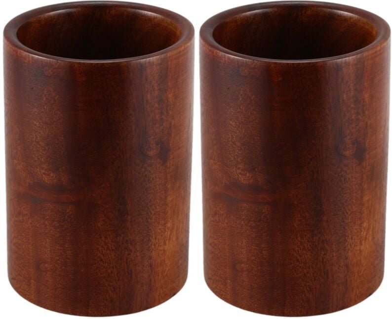 2X Utensilienhalter Aus Küche Kochutensilienhalter für , Spatel, Arbeitsplatte Esstisch Schreibtisch, 3,4 x 3,4 x 5