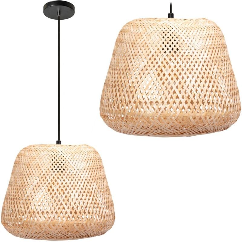 Toolight - lampe APP1338-1CP boho beige