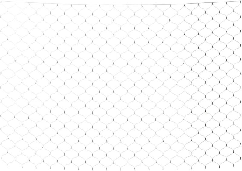 vidaXL Weihnachts-Lichternetz 4x4 m 544 LED Kaltweiß Indoor Outdoor