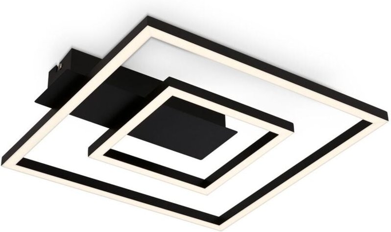 Led ceiling light, black, LED/22W