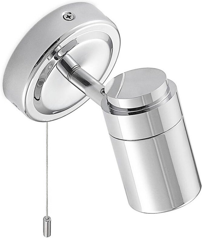 Wandleuchte, Wandlampe Bad 'Remilan' aus Metall für Wohnzimmer & Esszimmer von Lindby