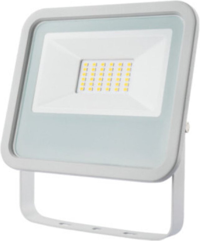 EDM - LED-Projektor 30 w 2370 lm 6400 k Kaltlicht 15,8 x 2,9 x 13,5 cm Weiß