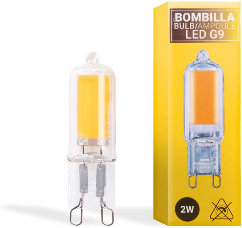 Thumbnail - LED G9 Stiftsockellampe 220-240V AC - COB - 360° - 2W