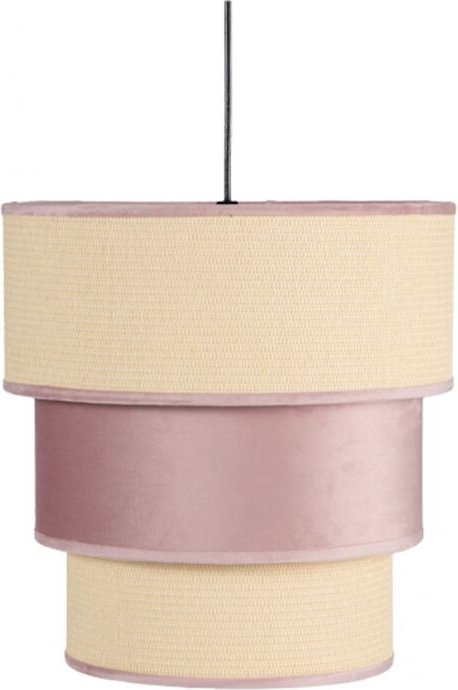 Pendelleuchte 3 Lampenschirme Pike E27 Rosa 37d - Fabrilamp