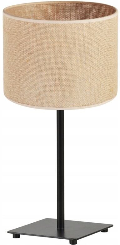 Tischlampe Jute Lampenschirm 20 cm