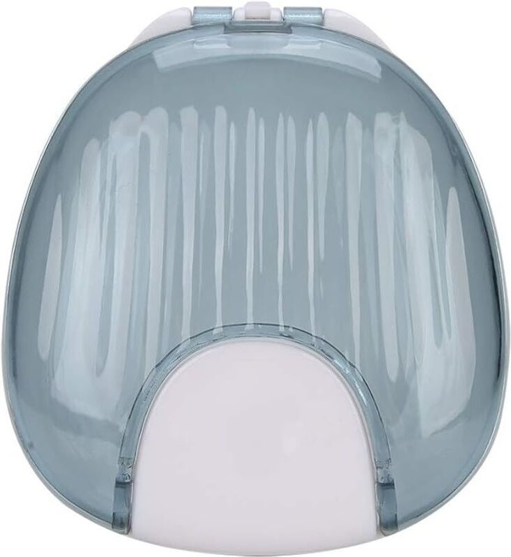 BEBUSINGOTO Retainer-Box, Mundschutz-Box, tragbare Retainer-Box, wasserdichte Mundstück-Prothesen-Behälter-Box, Prothese...