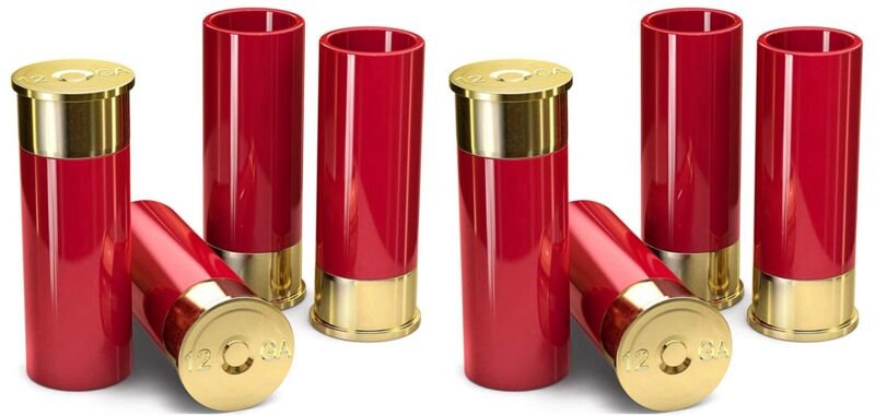 8 Schnapsgläser mit 12 Gauge, Tequila-Schnapsgläser