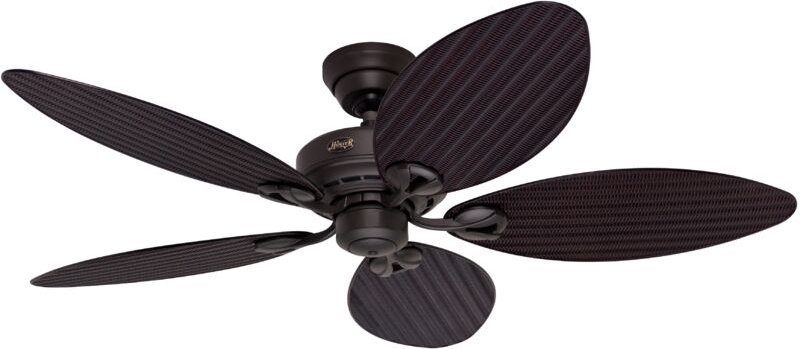 Deckenventilator Bayview Bronze 137 cm mit Zugkette