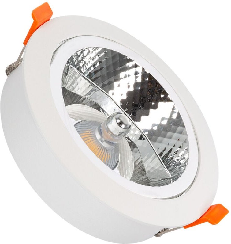 Efectoled - led Downlight Einbaustrahler 15W Rund AR111 Ausschnitt Ø120 mm 4000K Neutralweiß