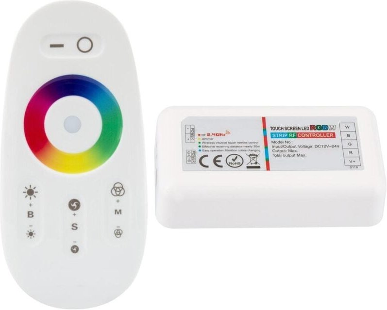 Berührungsschalter RGB 12/24V, Dimmer über RF-Fernbedienung