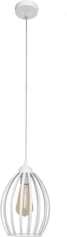 Dali Drahtrahmen Pendelleuchte Weiß 18cm - Helam