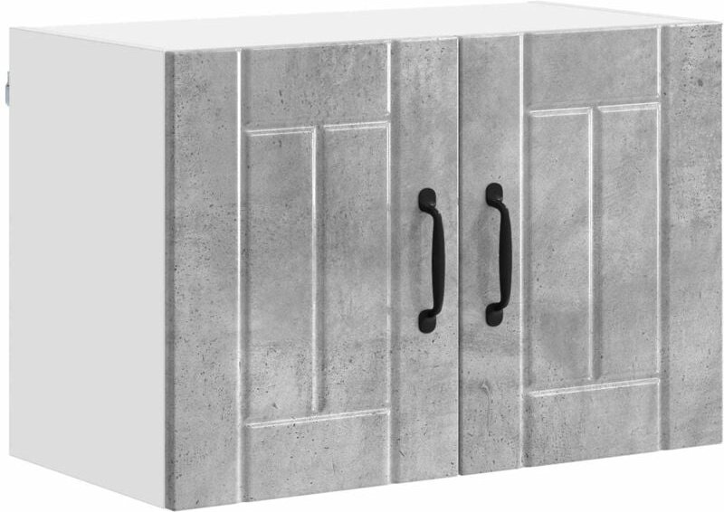 Küchenwandschrank Beton Grau 60 x 31 x 40 cm Holzwerkstoff vidaXL