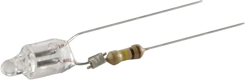 Barthelme - 000823O6 Glimmlampe 230 v 0.25 w Drahtenden Orange 1 St.