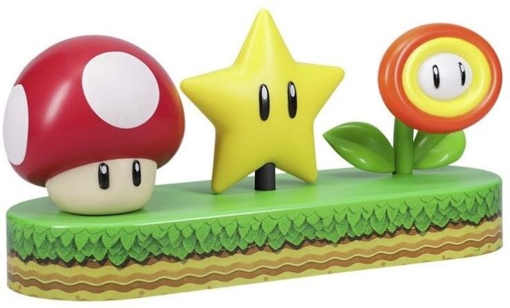 Super Mario Icon Light - de offiziell lizenzierte Schreibtischlampe de Mario Brothers, de Raumdekoration de Spiele und M...
