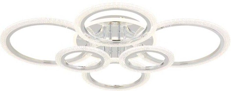 Deckenleuchte Wohnzimmerlampe Deckenlampe Kristalle Schlafzimmerlampe LED L 78cm