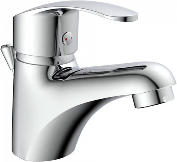 Verchromte Waschbecken-Mischbatterie - 36410