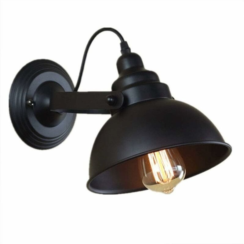 Thumbnail - Vintage Industrielle Wandleuchte Metall Drehbare Wandlampe Einstellbar Schlafzimmer Wand Leselicht Bar Korridor Restaura...