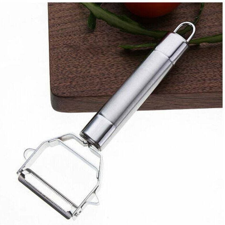 Turbo Gemüse- und Obstschäler – Ultrascharfer Edelstahlschäler, 60 g