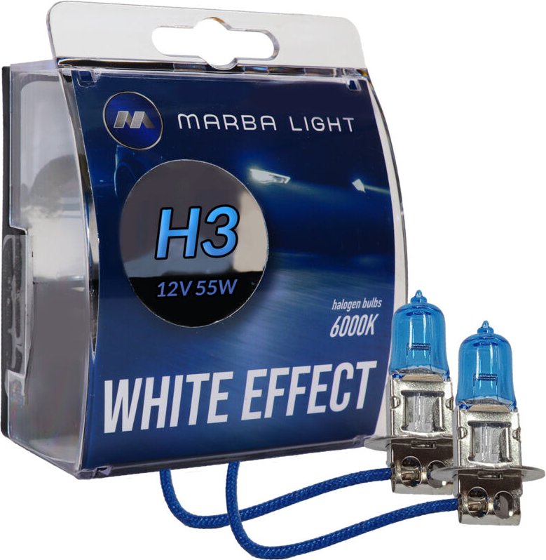 Marba Light Weisser Effekt H3 55w 12v Glühbirnen
