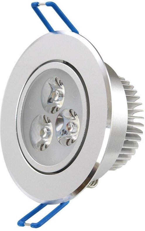 Trade Shop Traesio - Trade Shop - LED-Strahler 3W 5W 7W 9W 12W 15W 18W Einbaustrahler mit Feder, warmes und kaltes Licht...