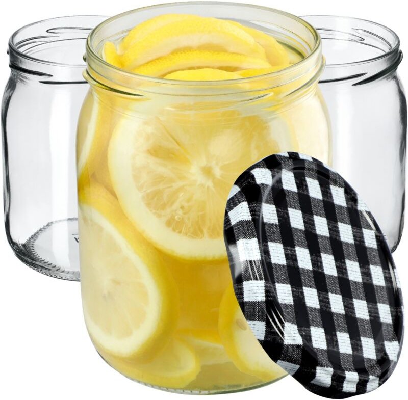 Berti Glas 540ml fi82 TO-540 Packung mit 24 Stück + - Kadax