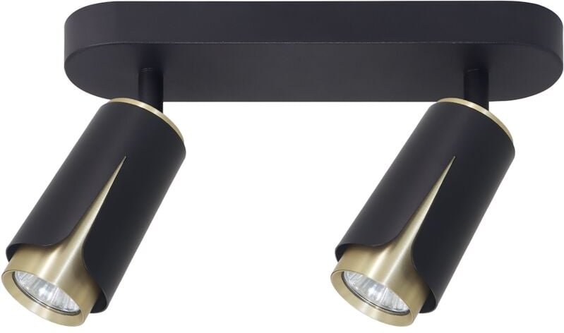 BLUME SCHWARZ GOLD SPOT 2xGU10