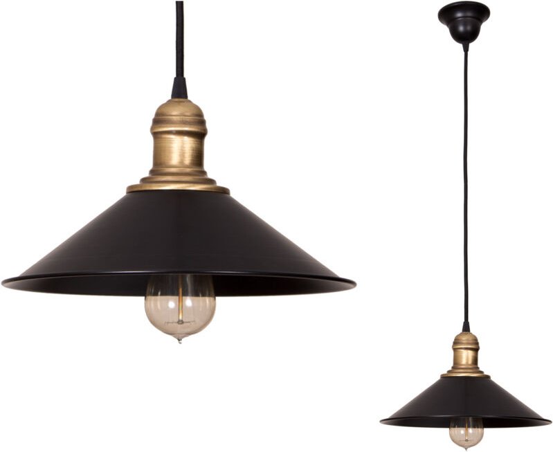 Hängende Deckenleuchte RETRO Loft Kronleuchter E27 LED