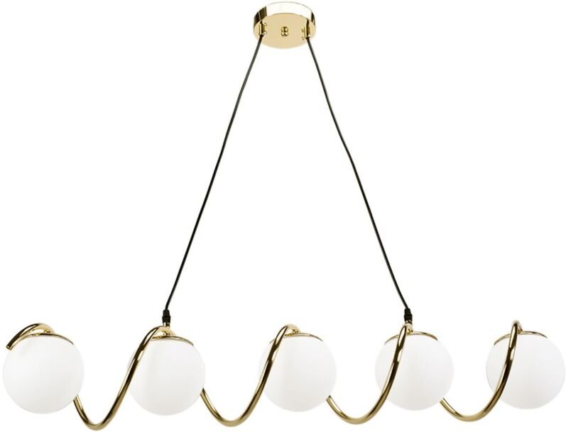 Toolight - pendelleuchte APP1780-5CP gold