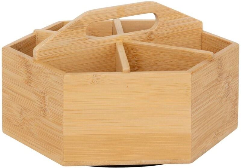 5five Simply Smart - Drehbarer teeorganisator aus bambus - 5five