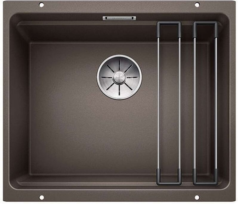 Thumbnail - Etagon 500 - Silgranitspüle, 53x46 cm, mit Schienen, Kaffee 522236 - Blanco