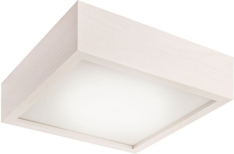 Lamkur Square Einfache Unterputz-Deckenleuchte Weiß