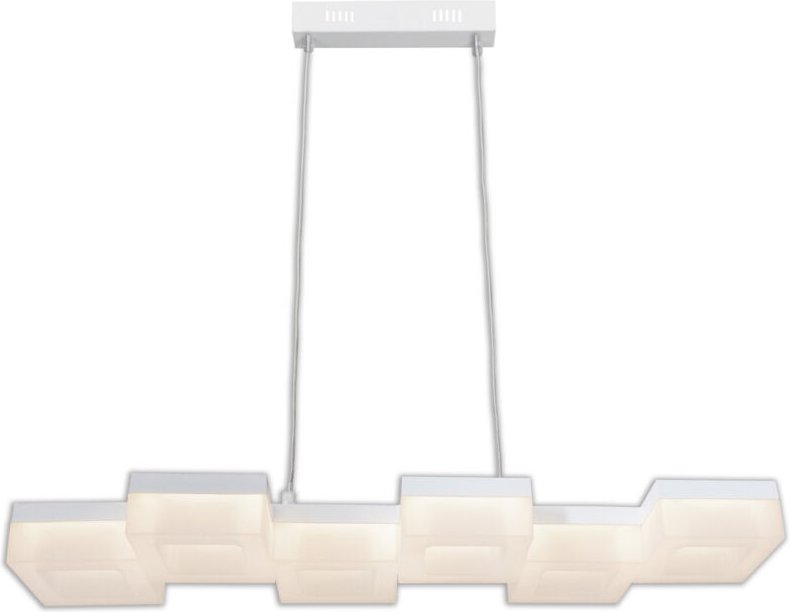 Pendelleuchte Hängelampe LED Deckenleuchte Esszimmerleuchte Metall 30W Weiß