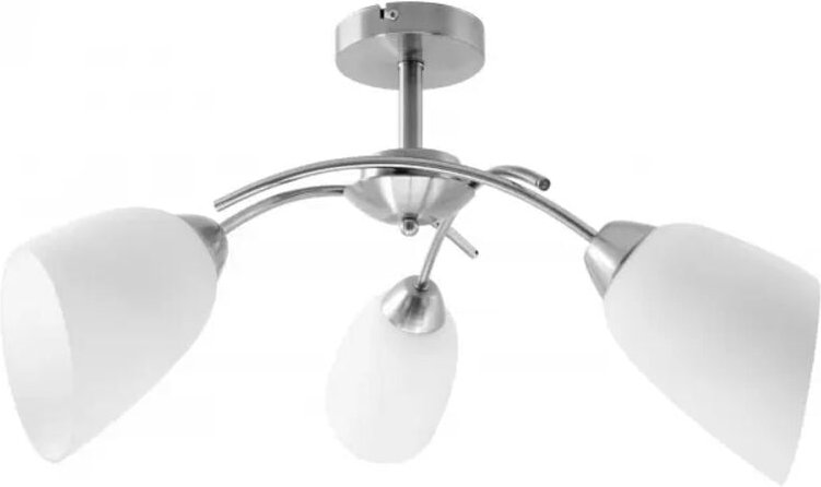 Deckenleuchte nikita 3p e37 3x40w nickel - Activejet