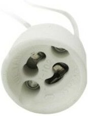 Lampenfassung silever electronic für gu10 230v 15 cm