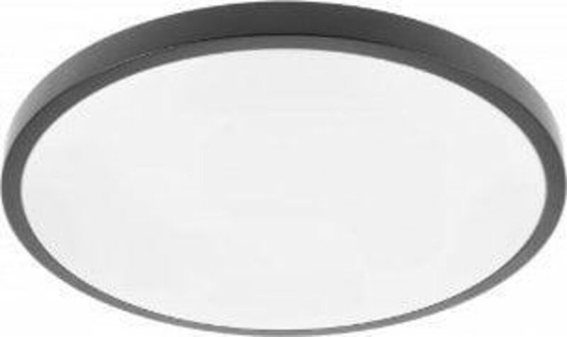 Gtv Plafon ATOL LED Schwarz 32W 400mm 4000K