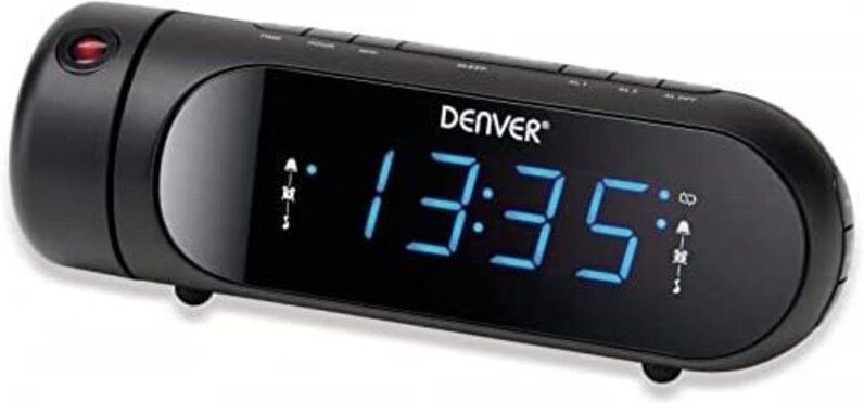 Denver Electronics - Denver CPR-700 Digitaler Wecker Schwarz