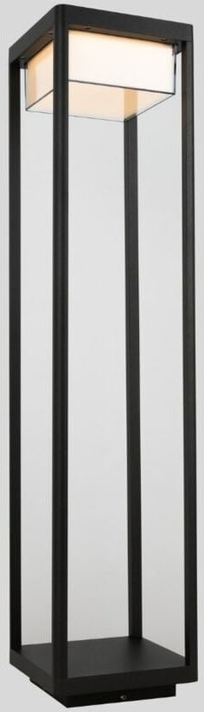 Baker Street Outdoor Baker Street Integrierte schwarze LED-Poller-Landschaftsleuchte IP65 - Maytoni