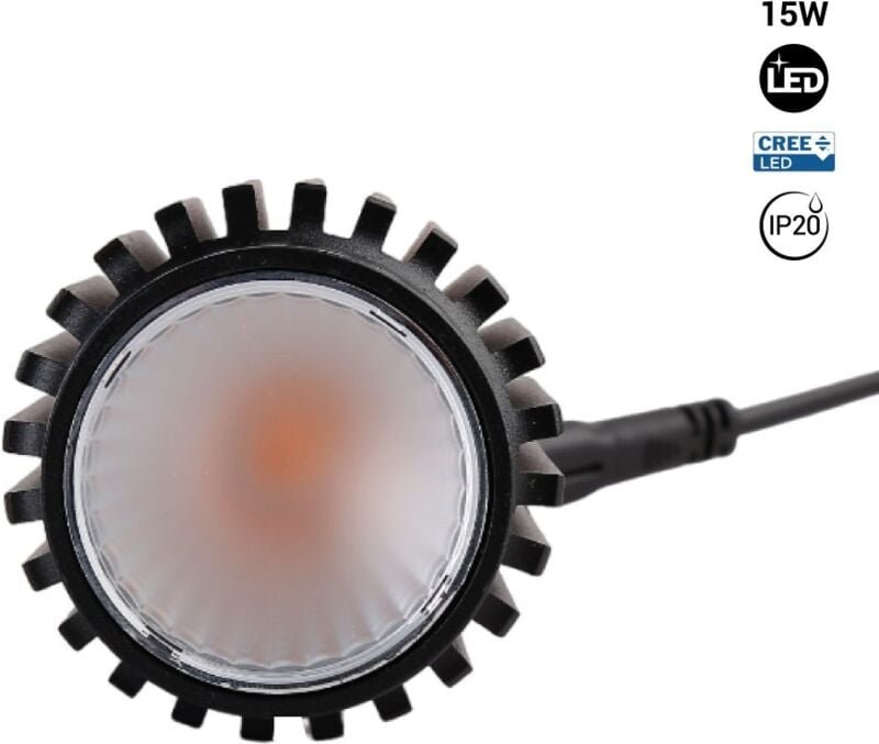 LED-Modul 15W für MR16/GU10 Einbauspot CRI90