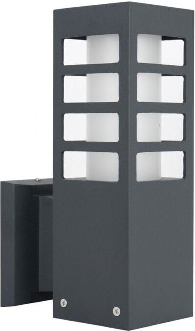 Aluminium-Außenwandleuchte 1xE27 dunkelgrau IP54 SU-MA RADO RADO III K DG