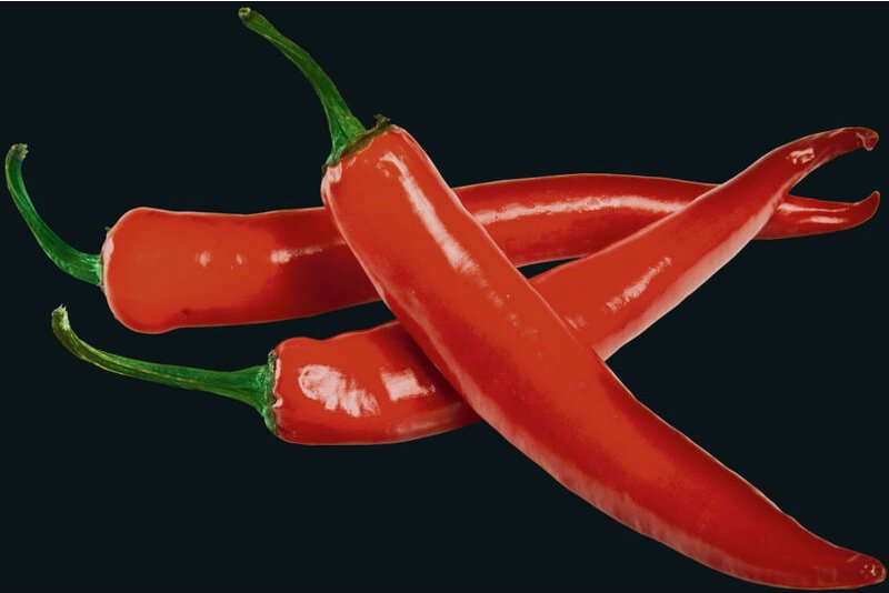 Glasrückwand Hot Peperoni 60 x 70 cm, Mehrfarbig, Gehärtetes Glas mehrfarbig - mehrfarbig - Wenko