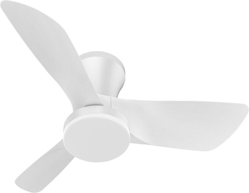 Dimmbarer LED-Deckenventilator mit Fernbedienung (28W 3CCT 2800lm) Ø76cm weiß