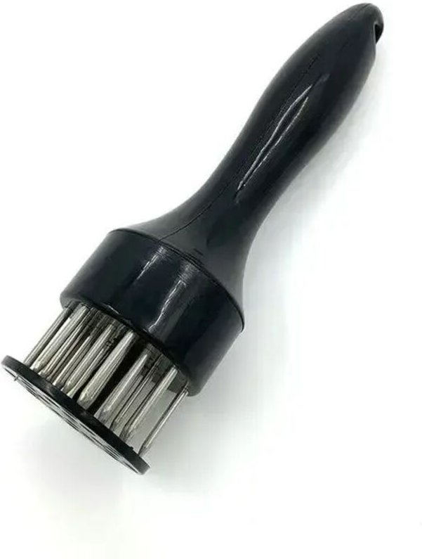 1 Sonderangebot: Hochwertiger, professioneller Fleischzartmacher mit Edelstahl-Küchenhelfer, Küchenzubehör, Schwarz